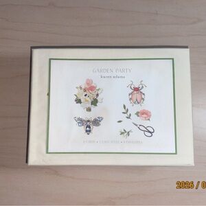 Garden Party Card invitations Set